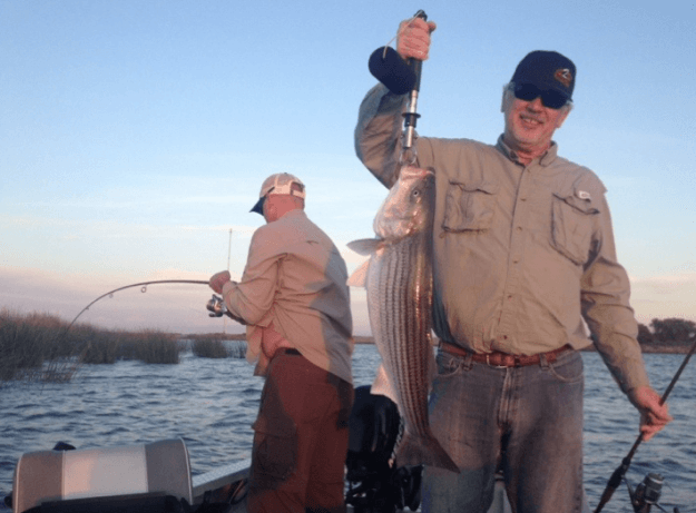 Double header action with guide JD Richey