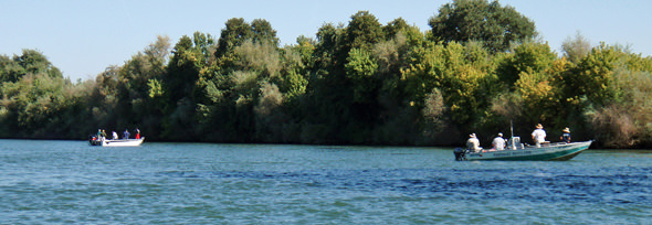 middle-sacramento-river Boondoggers looking for kings near Woodson Bridge