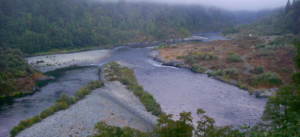 weitchpec The Trinity/Klamath confluence at Weitchpec