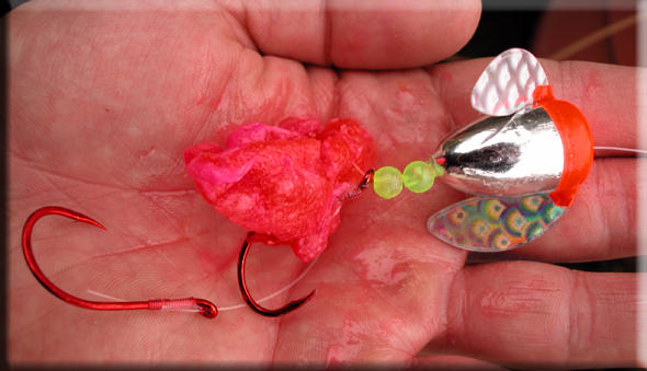 Diver Spin-N-Glo & Eggs Salmon Candy