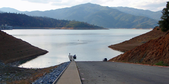Shasta Boat Ramp The popular Centimundi Boat Ramp