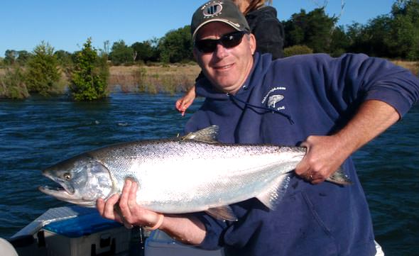Reilly and spring Chinook