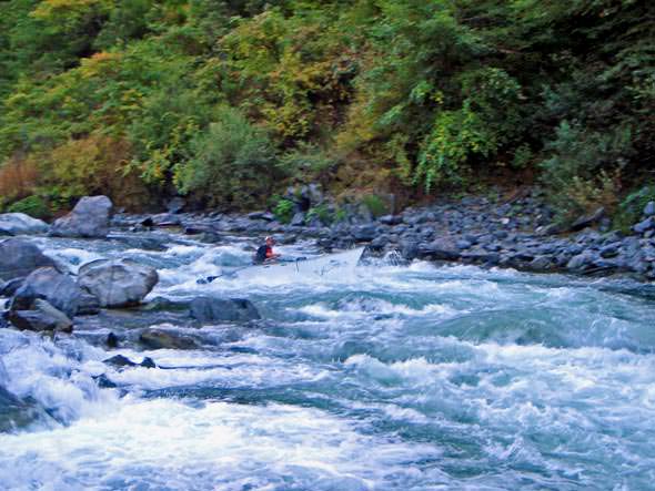 Pavati in whitewater