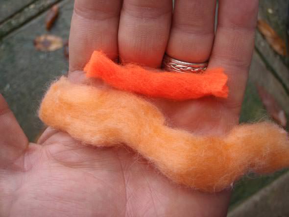 Yarn side by side