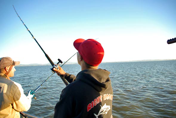 Casting for STurgeon
