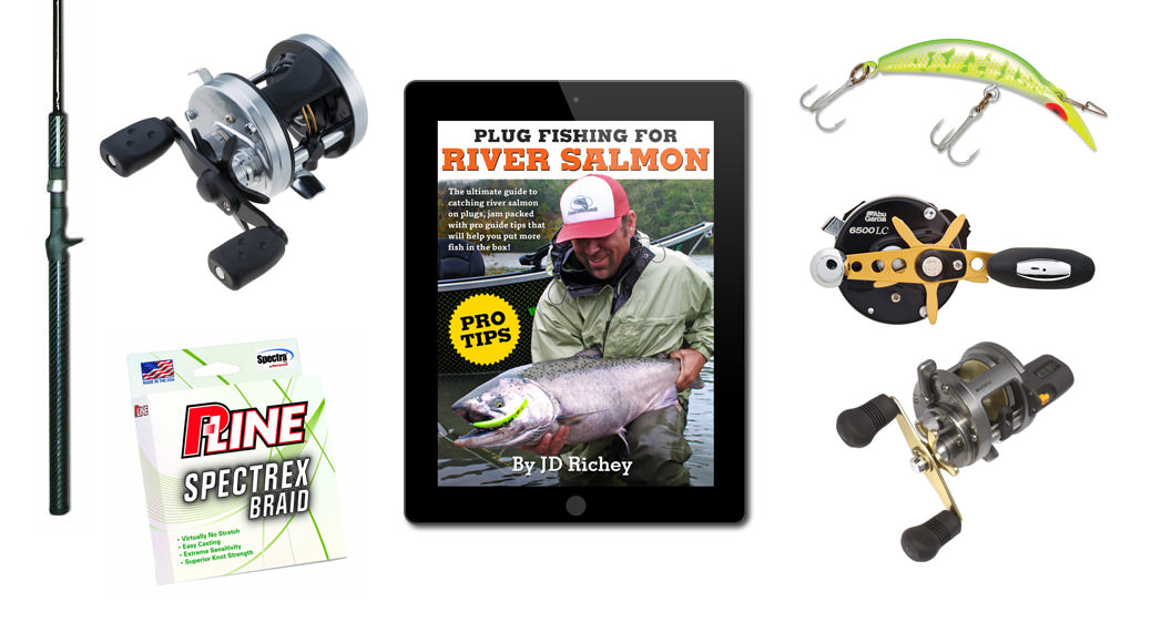 Salmon plug fishing gear