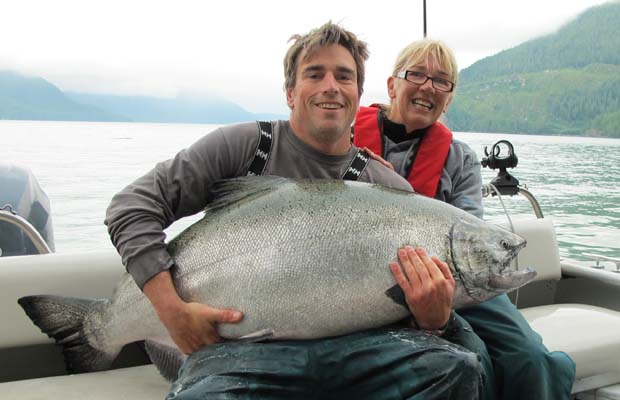 83-pound king salmon